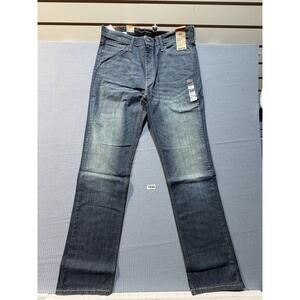 Levi's Slim Straight Cut Jeans Women Sz 36 Blue Brand new